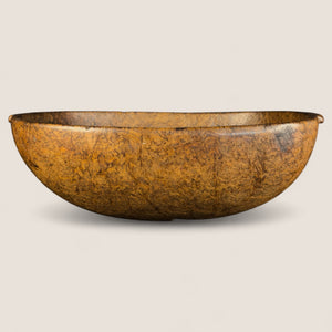 Important Handled 18th C Native American Burl Bowl