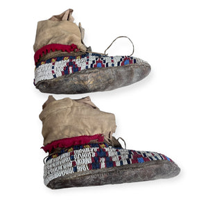 Excellent Circa 1880 Native American Moccasins