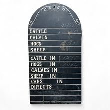 Load image into Gallery viewer, Excellent Wooden Stockyard Sign