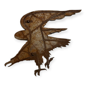 19th C. Painted Iron Eagle Weathervane