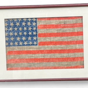 Scarce 40 Star Parade Flag (Circa 1889)