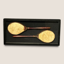 Load image into Gallery viewer, Pair of Antique Vellum Ping-Pong Paddles, Circa 1900