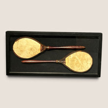 Load image into Gallery viewer, Pair of Antique Vellum Ping-Pong Paddles, Circa 1900