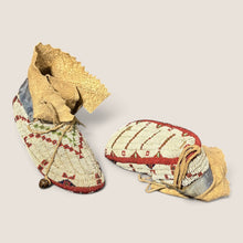Load image into Gallery viewer, Pair of Plains Fully Beaded Ceremonial Moccasins, circa 1890–1910