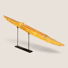 Load image into Gallery viewer, Large Inuit Skin-Covered Model Kayak with Hunting Implements