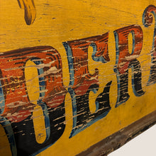 Load image into Gallery viewer, Double-Sided “Lander House” Painted Wooden Inn Sign, Atlanta, New York