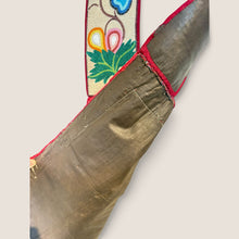 Load image into Gallery viewer, Superb Circa 1900 Ojibwe Beaded Bandolier Bag