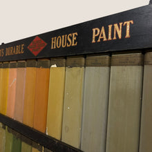 Load image into Gallery viewer, T. L. Blood &amp; Co. “Blood Makes Good Paint” Salesman’s Paint Sample Display