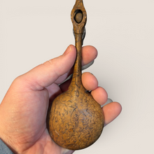 Load image into Gallery viewer, Exceptional 19th Century Carved Ash Burl Puzzle Spoon