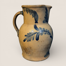 Load image into Gallery viewer, Pennsylvania Salt-Glazed Stoneware Pitcher Attributed to Richard Remmey, Philadelphia