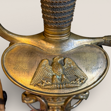 Load image into Gallery viewer, Important Model 1840 Foot Officer’s Presentation Sword Presented to Captain M. K. Cook, Aide-de-Camp to Major General Stephen A. Hurlbut