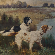 Load image into Gallery viewer, Superb 19th Century American Sporting Oil Painting Signed ("Miller")