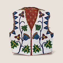 Load image into Gallery viewer, Excellent Late 19th C Fully Beaded Chippewa Vest