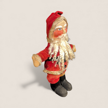 Load image into Gallery viewer, Charming Early 20th Century German Cloth &amp; Painted-Face Santa Figure