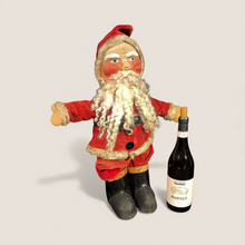 Load image into Gallery viewer, Charming Early 20th Century German Cloth &amp; Painted-Face Santa Figure