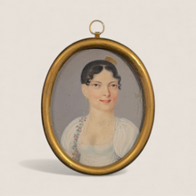 Load image into Gallery viewer, Exceptional Early 19th Century Miniature Portrait