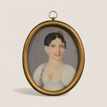 Load image into Gallery viewer, Exceptional Early 19th Century Miniature Portrait